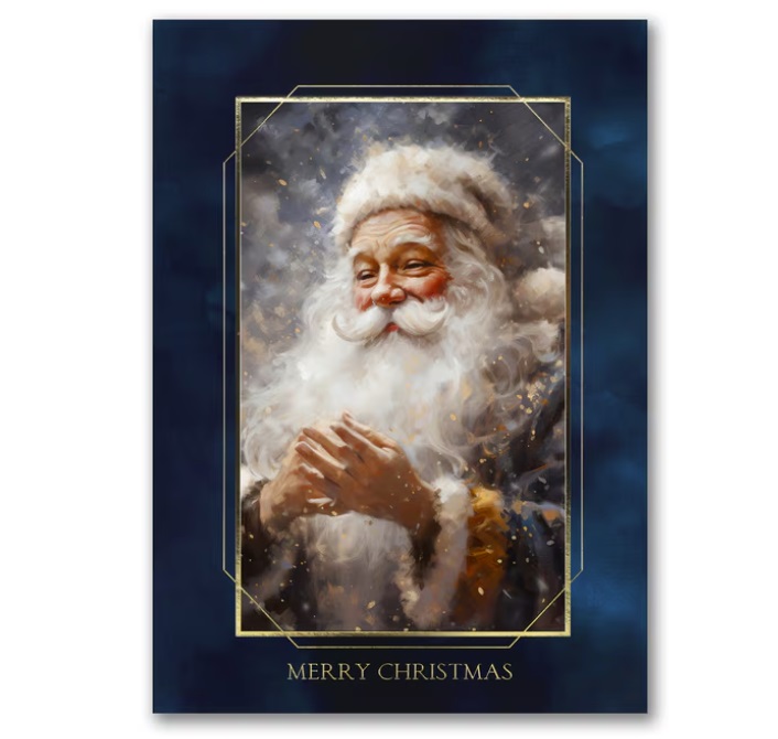 Santa Greeting Cards